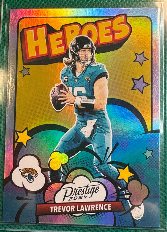 2024 Panini Prestige Football Trevor Lawrence #5 Jaguars Heroes