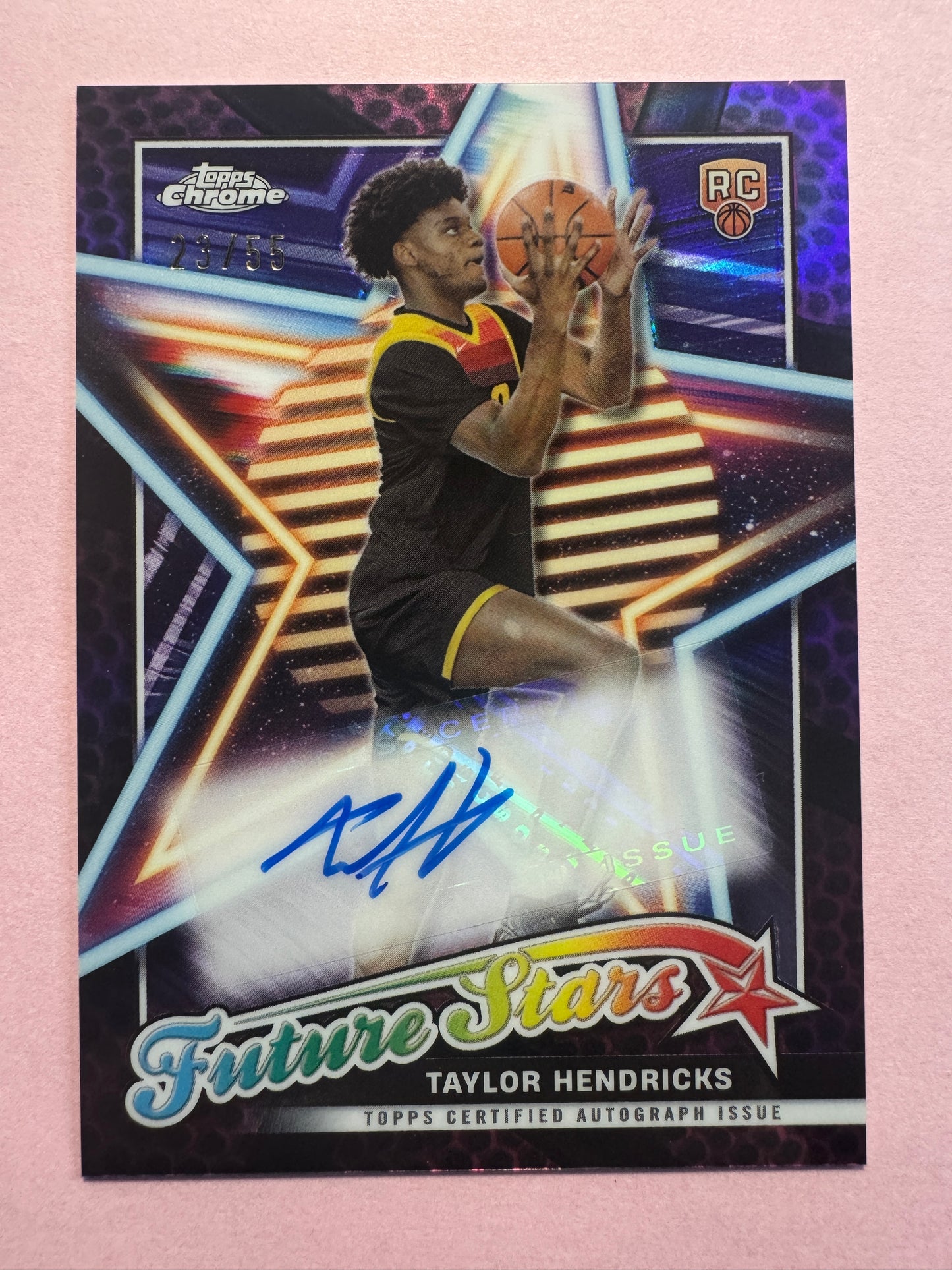 2024 Topps Chrome Basketball Taylor Hendricks #FSH-TH