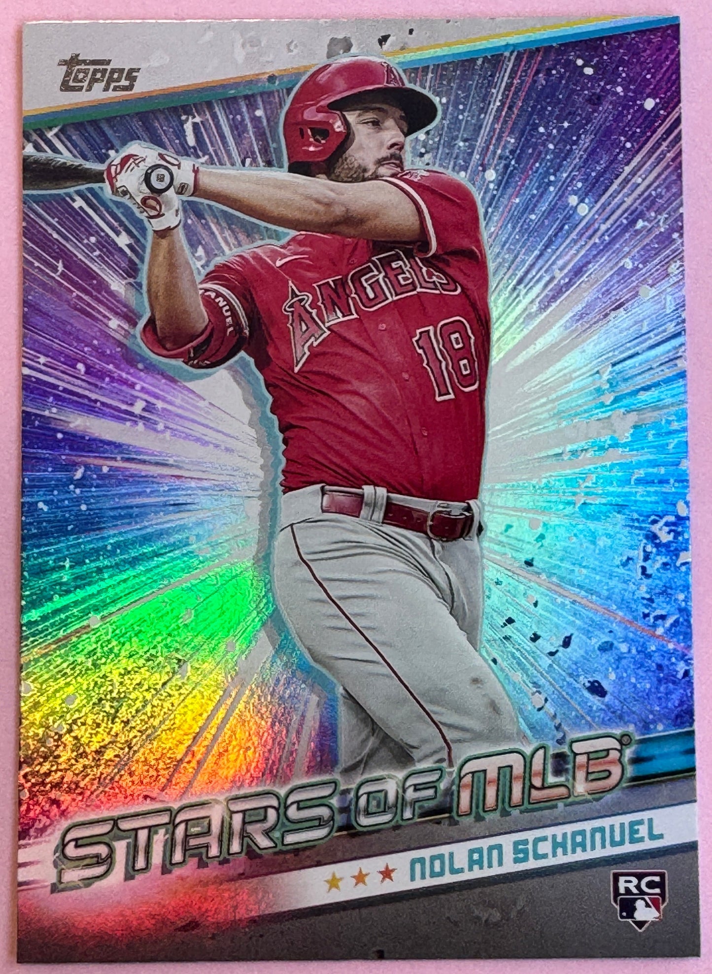 2024 Topps Update Nolan Schanuel SMLB-73 Angels Stars of MLB