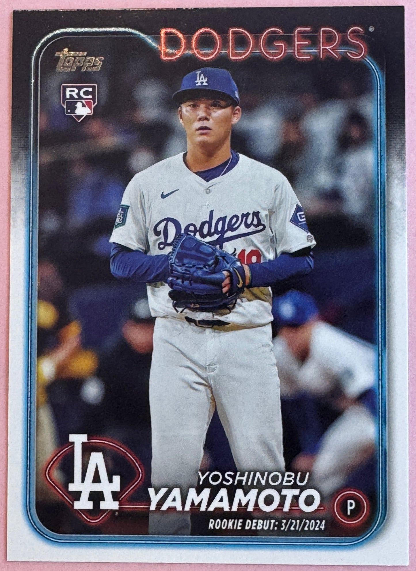 2024 Topps Update Yoshinobu Yamamoto #US140 Dodgers RC