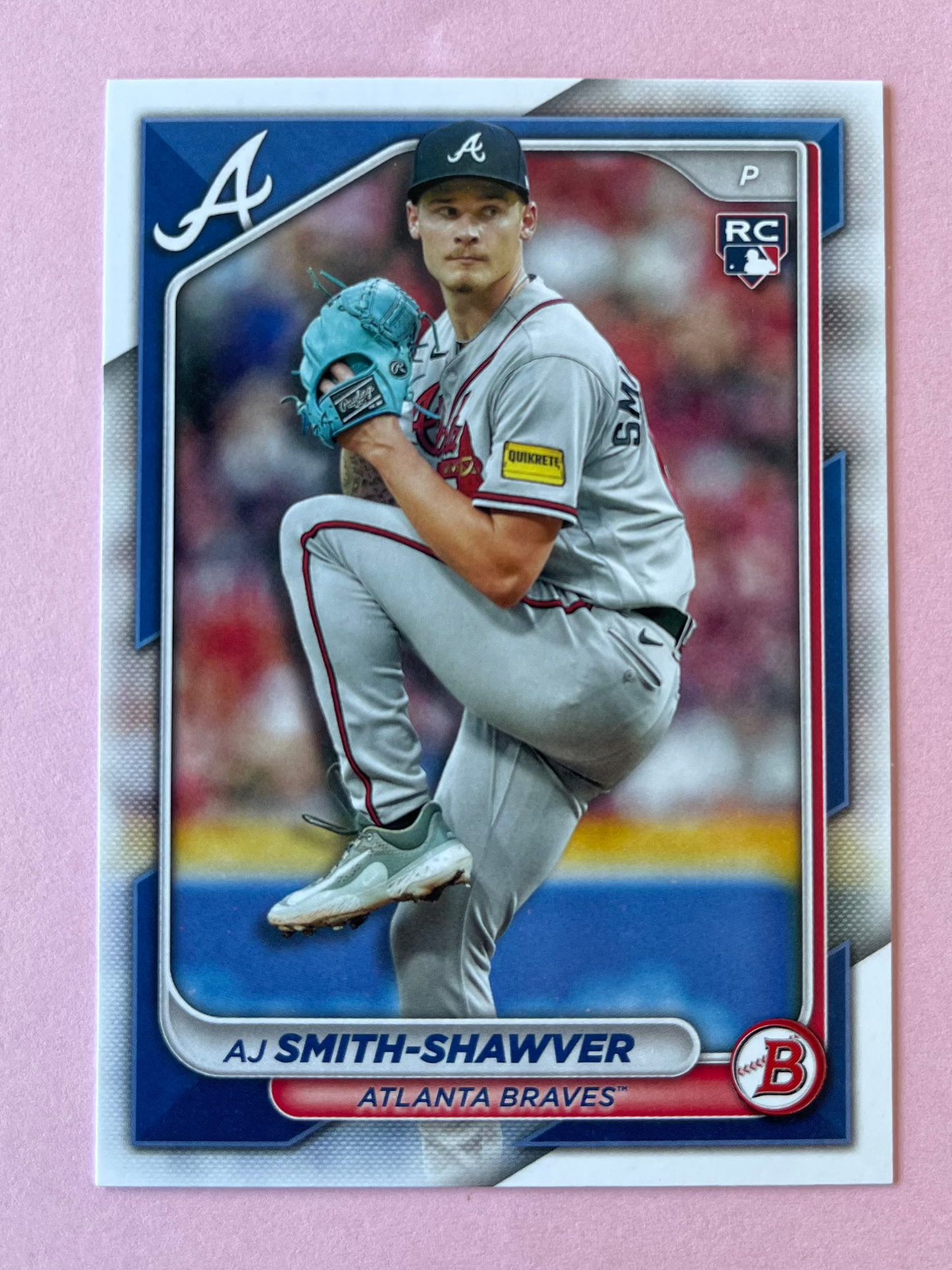 2024 Topps | Bowman | MLB | AJ Smith-Shawver #63 | Braves | Rookie