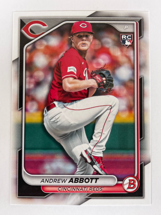 2024 Topps | Bowman | MLB | Andrew Abbott No.70 | Reds