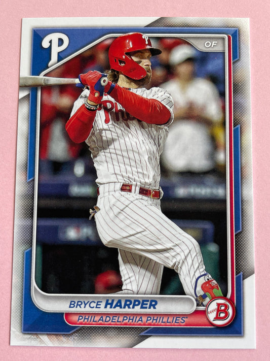 2024 Topps | Bowman | MLB | Bryce Harper No.37 | Phillies