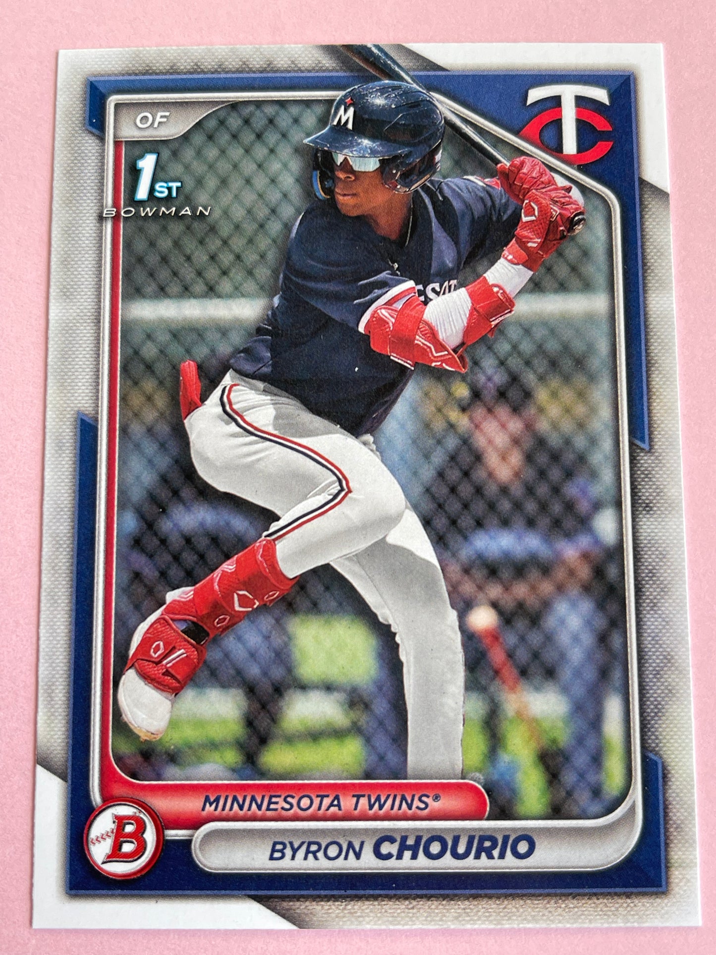 2024 Topps | Bowman | MLB | Byron Chourio No.BP-129 | Twins | Prospects