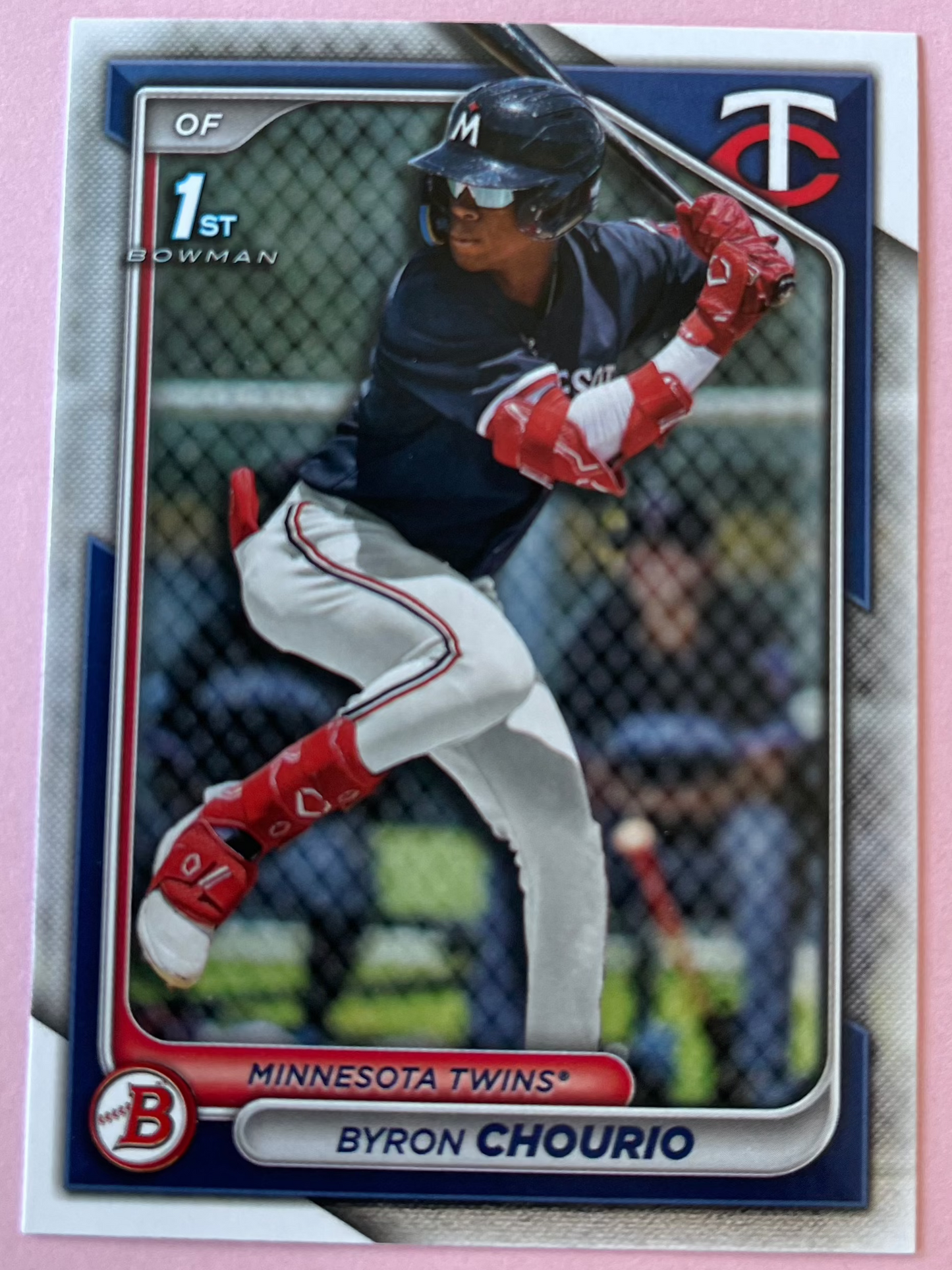 2024 Topps | Bowman | MLB | Byron Chourio bp-129 | Twins | Bowman Prospects