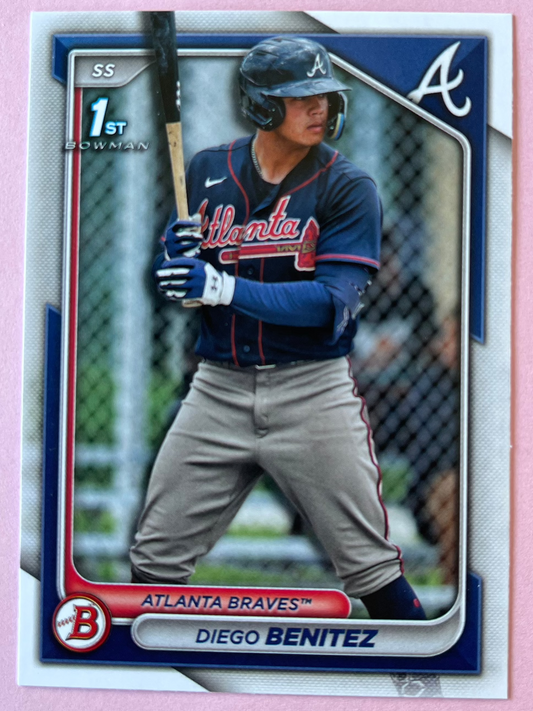 2024 Topps | Bowman | MLB | Diego Benitez #bp-39 | Braves | Bowman Prospects