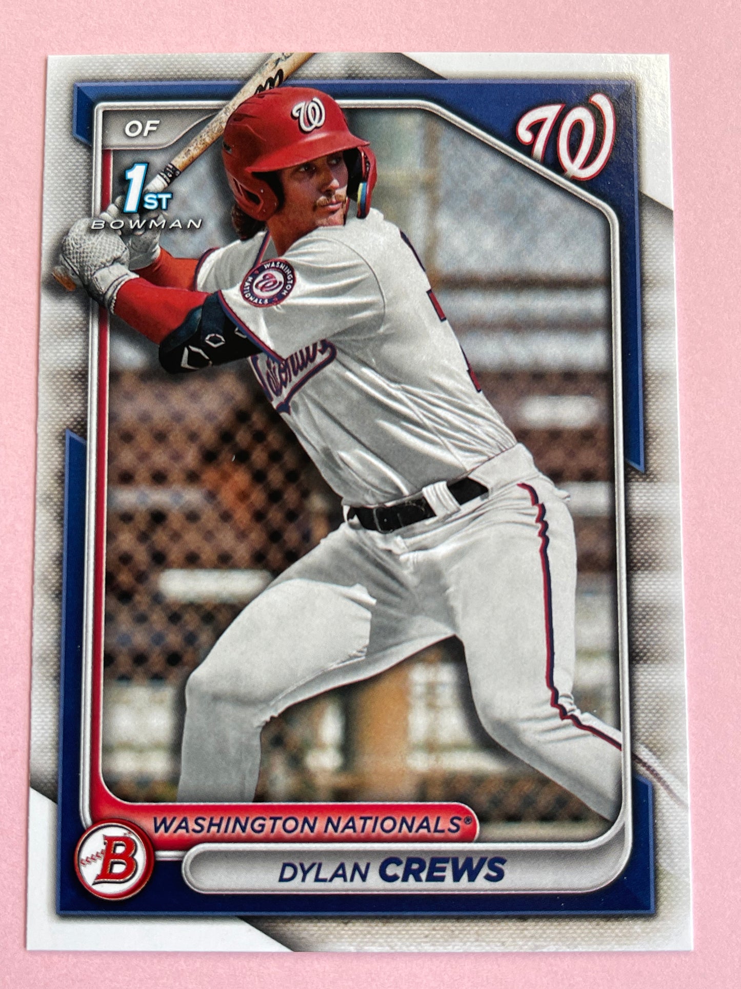 2024 Topps | Bowman | Dylan Crews No.BP-23 | Washington Nationals| Prospects