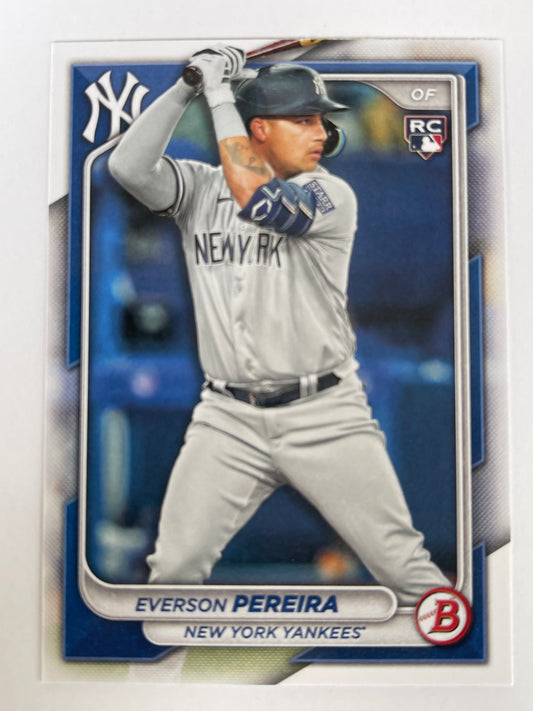 2024 Topps | Bowman | MLB | Everson Pereira No.93 | Yankees | Rookie Card