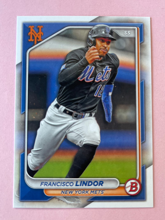 2024 Topps | Bowman | MLB | Francisco Lindor No.38 | Mets