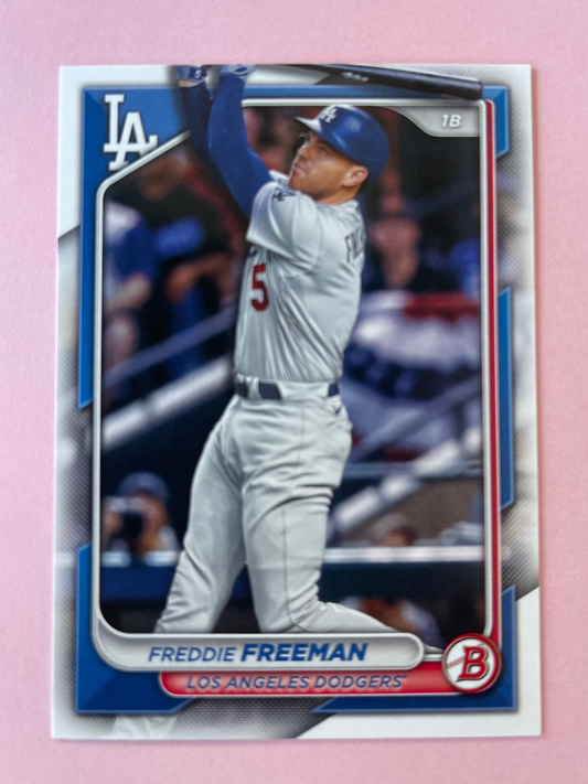 2024 Topps | Bowman | MLB | Freddie Freeman No.43 |Dodgers