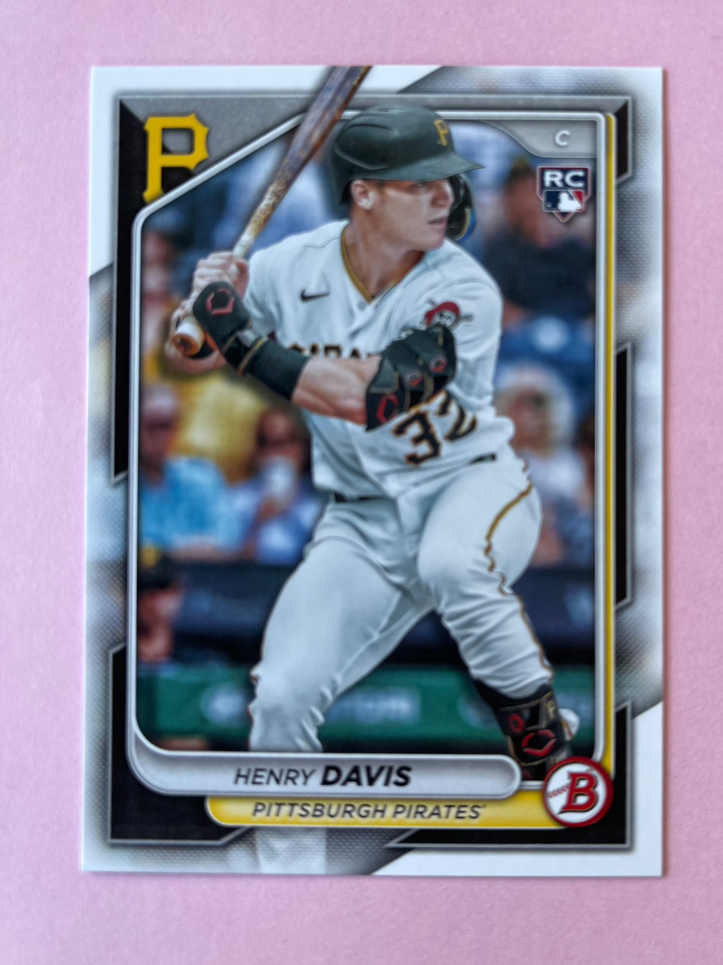 2024 Topps | Bowman | MLB | Henry Davis No.61 | Pirates