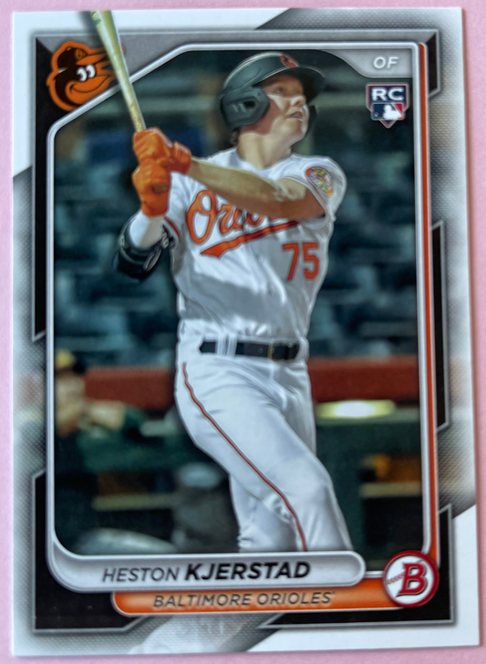 2024 Topps | Bowman | MLB | Heston Kjerstad #9 | Orioles | Rookie