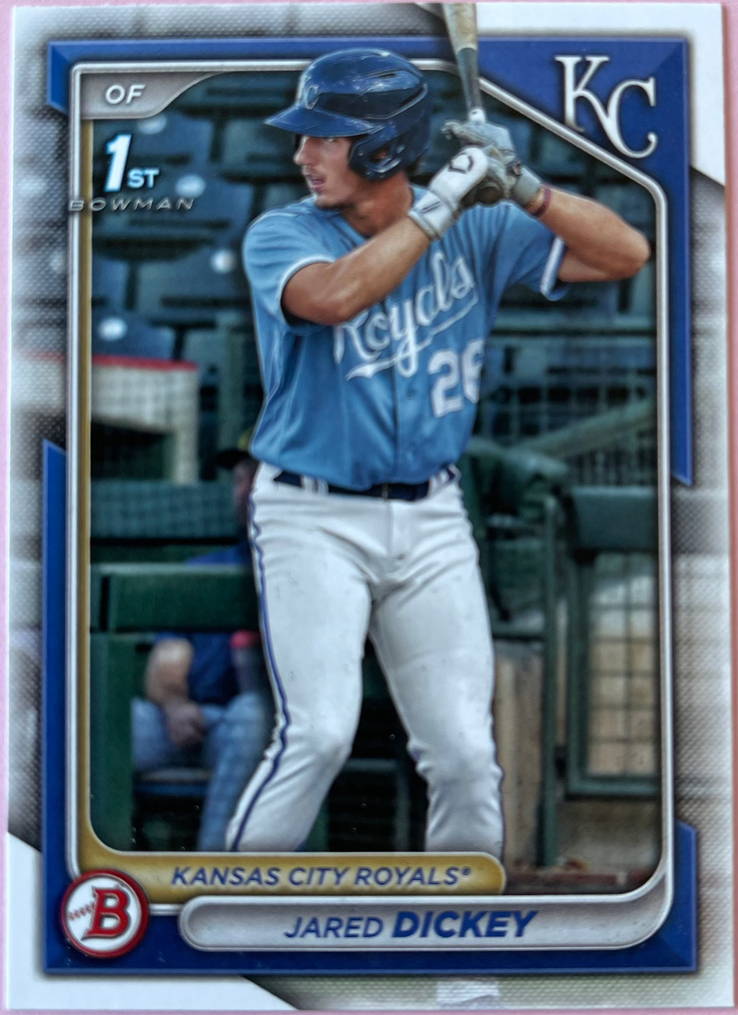 2024 Topps | Bowman | MLB | Jared Dickey bp-19 | Royals | Bowman Prospects