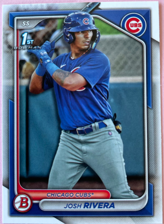 2024 Topps | Bowman | MLB | Josh Rivera bp-115 | Cubs | Bowman Prospects