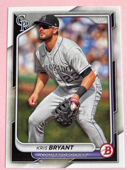 2024 Topps | Bowman | MLB | Kris Bryant No.50 | Rockies