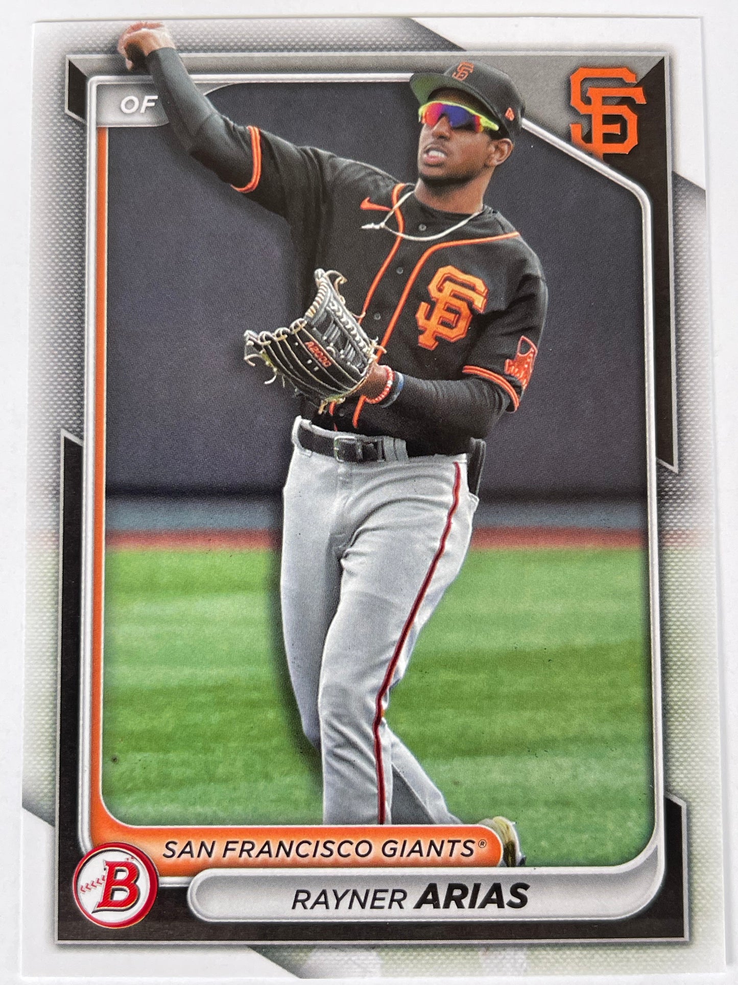 2024 Topps | Bowman | MLB | Rayner Arias No. BP-127 | Giants | Prospects