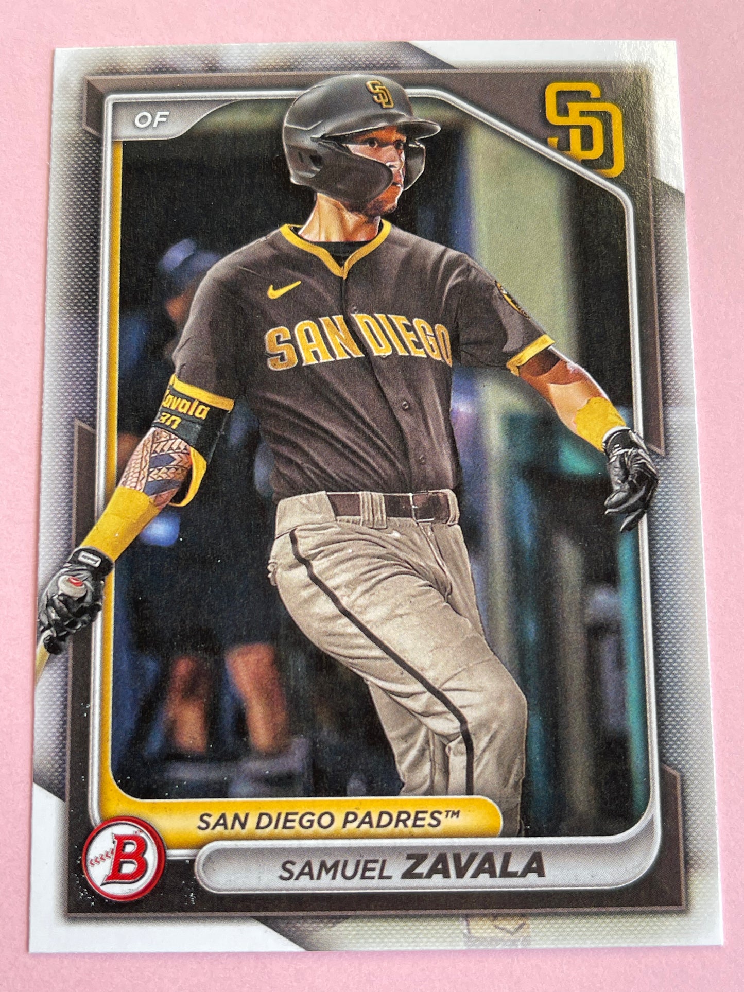 2024 Topps | Bowman | MLB | Samuel Zavala No.BP-57 | Padres | Prospects