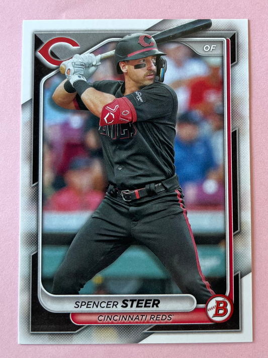 2024 Topps | Bowman | MLB | Spencer Steer No.3 | Reds