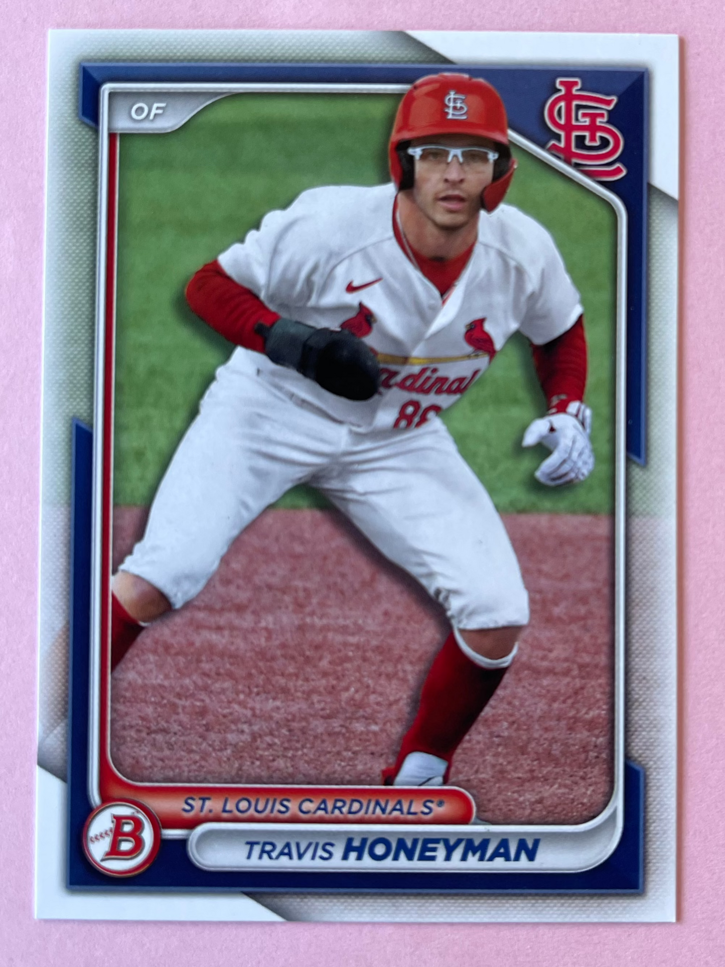 2024 Topps | Bowman | MLB | Travis Honeyman bp-46 | Cardinals | Bowman Prospects