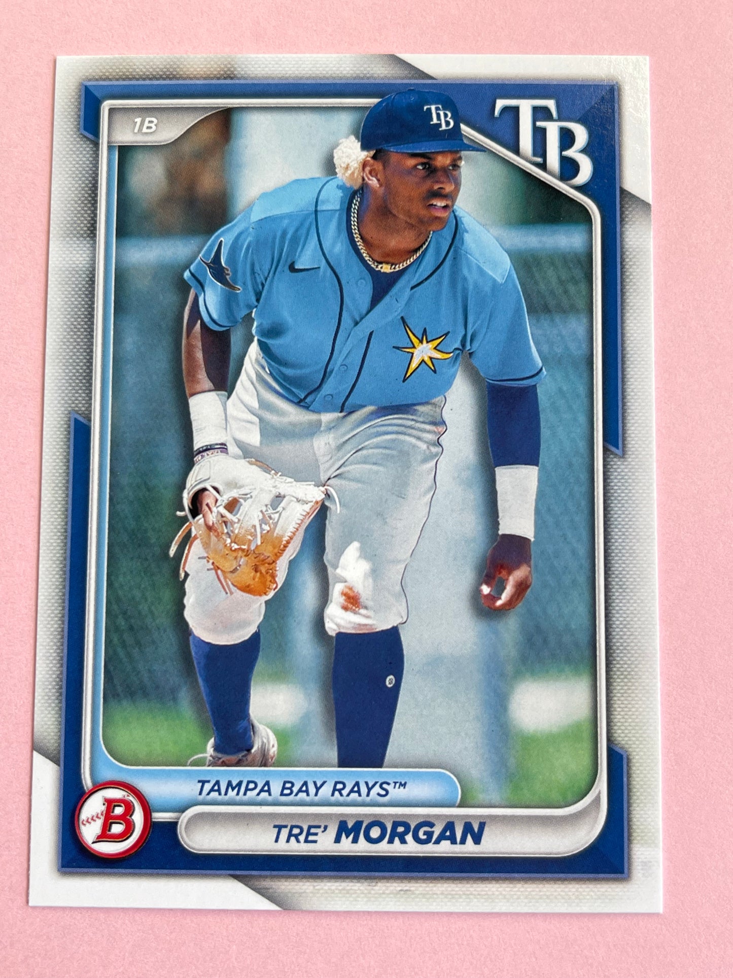 2024 Topps | Bowman | MLB | Tre Morgan No.BP-126 | Bay Rays| Prospects -2