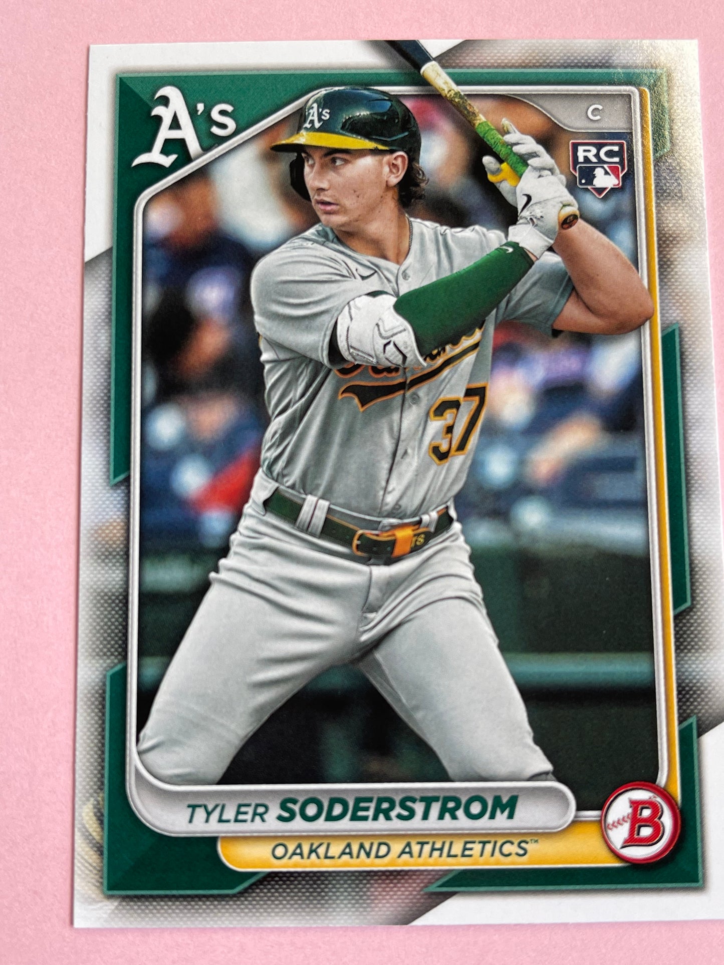 2024 Topps | Bowman | MLB | Tyler Soderstorm No.15 | Athletics | Rookie Card -2.50