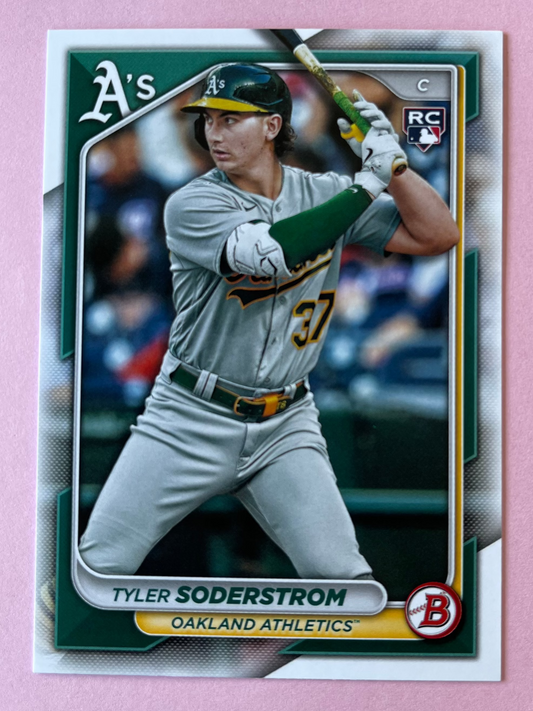 2024 Topps | Bowman | MLB | Tyler Soderstrom No.15 | Athlettics