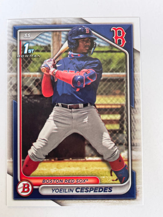 2024 Topps | Bowman | MLB | Yoeilin Cespedes No.BP-139 | Red Sox | Prospects