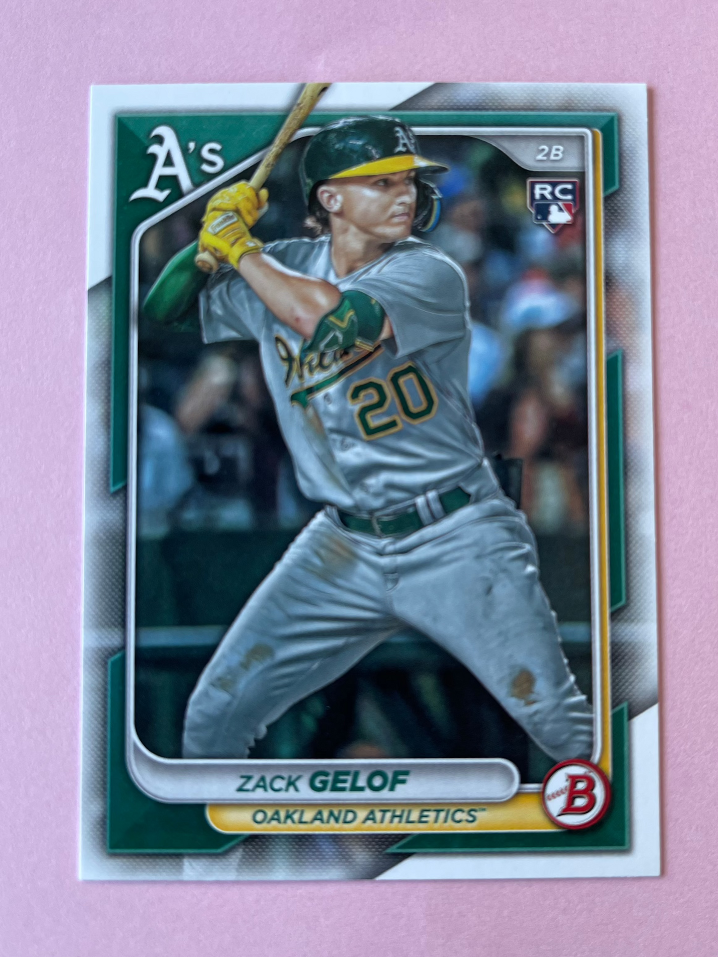 2024 Topps | Bowman | MLB | Zack Gelof #14 | Athletics | Rookie