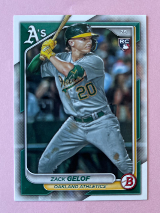 2024 Topps | Bowman | MLB | Zack Gelof No.14 | Athletics