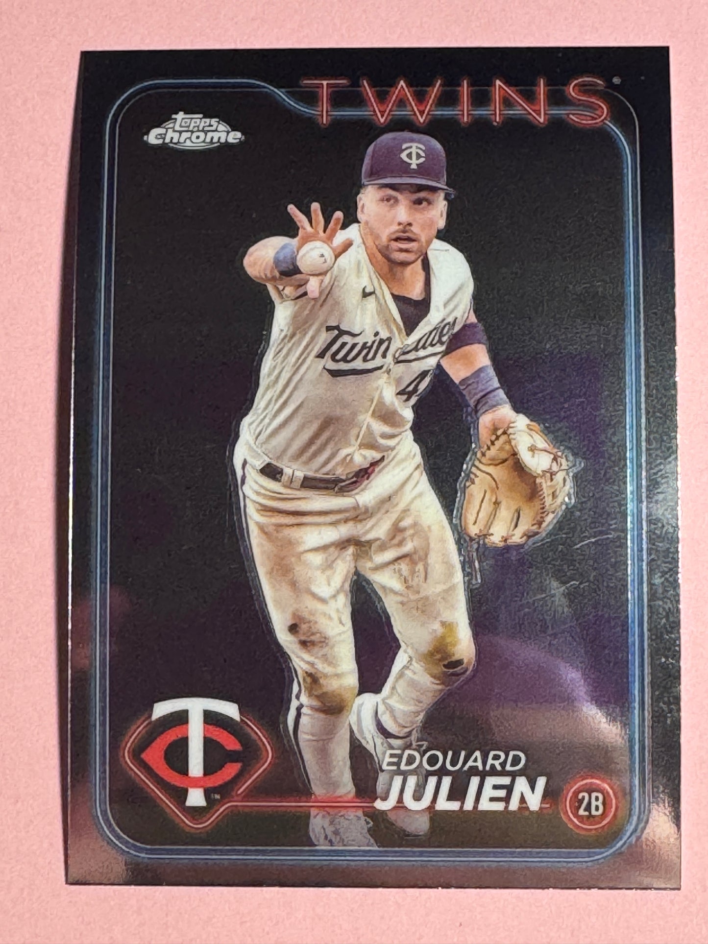 2024 Tops | Chrome | Baseball | Edouard Julien #152 | Twins