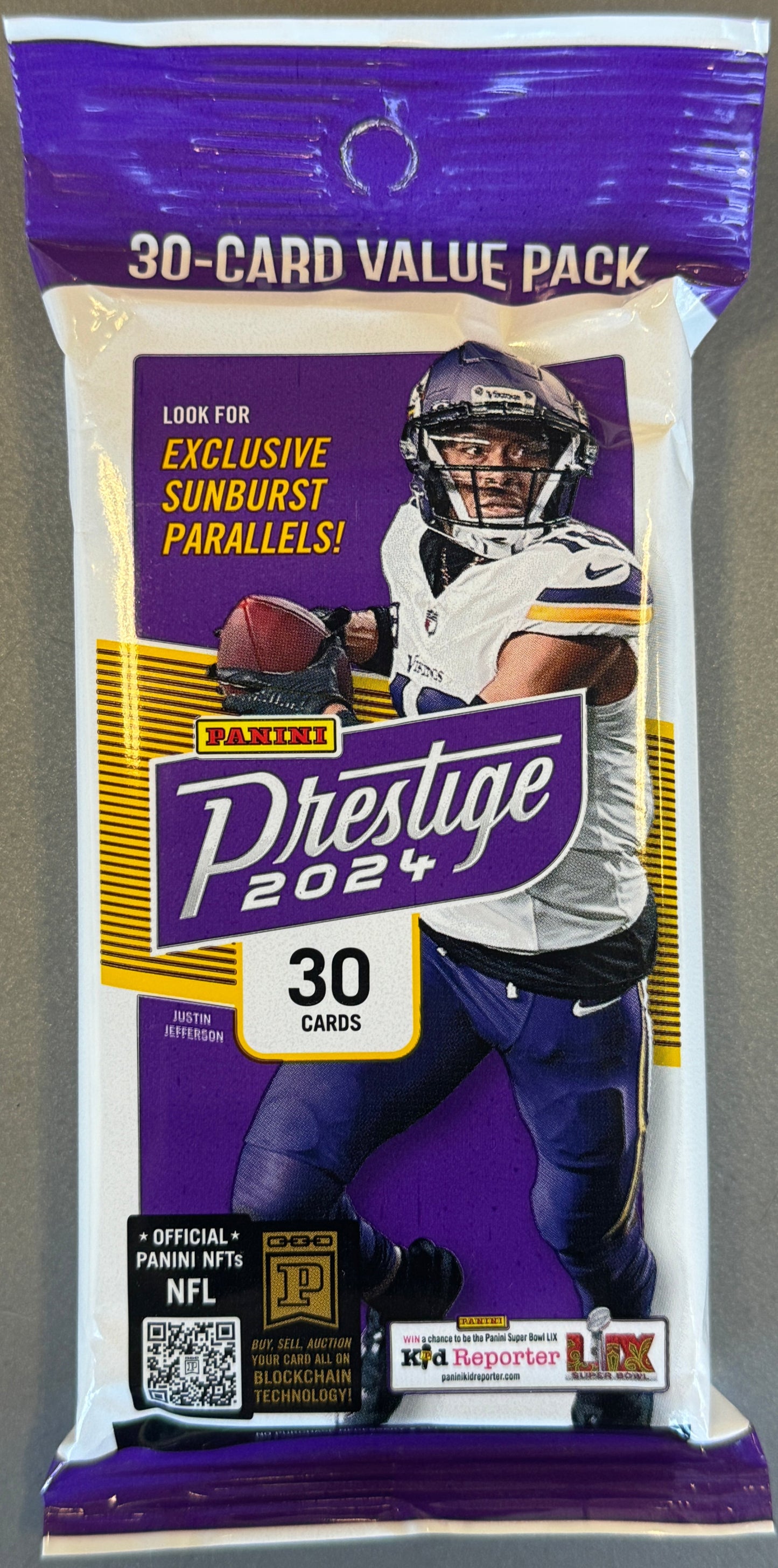 2024 Panini Prestige Football Fat Pack Booster