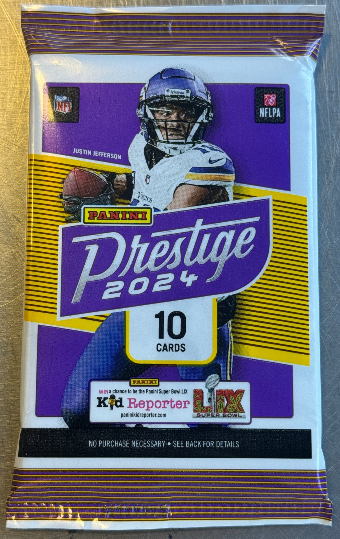 2024 Panini Prestige Football Foil Booster Pack