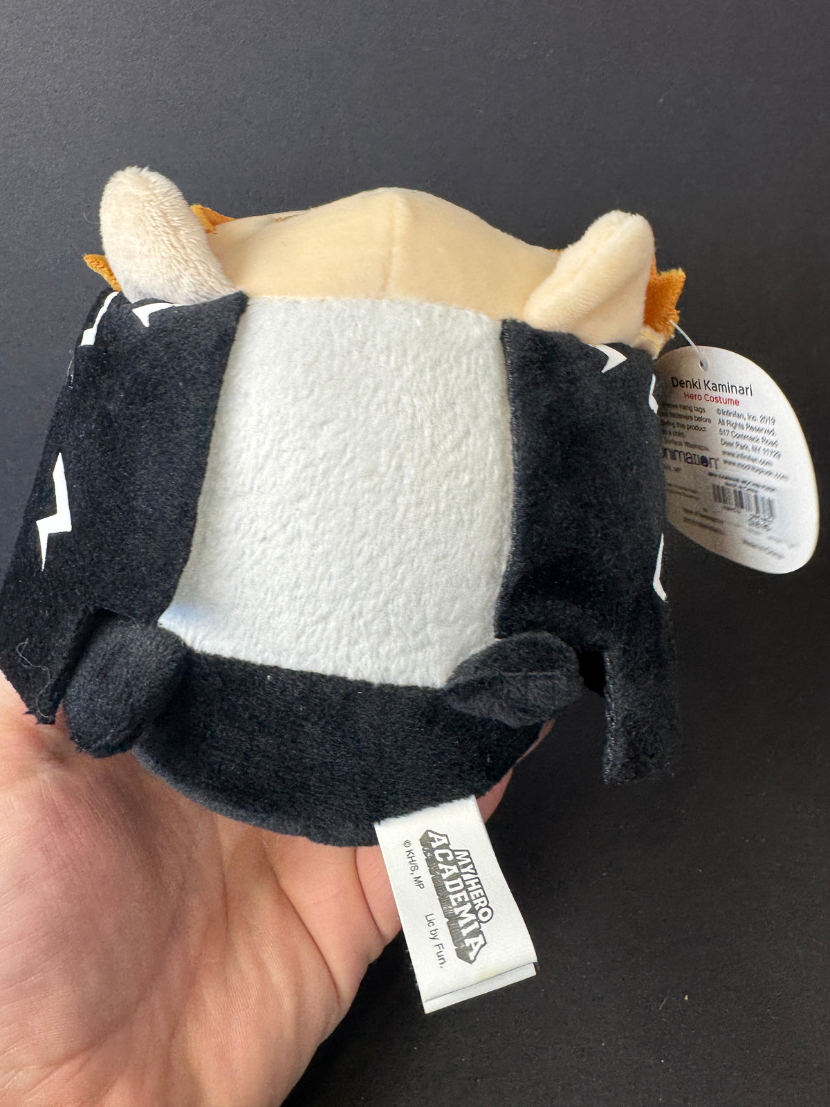 558 - My Hero Academia Denki Kaminari Mochibi Plush Infinifan Funimation NWT