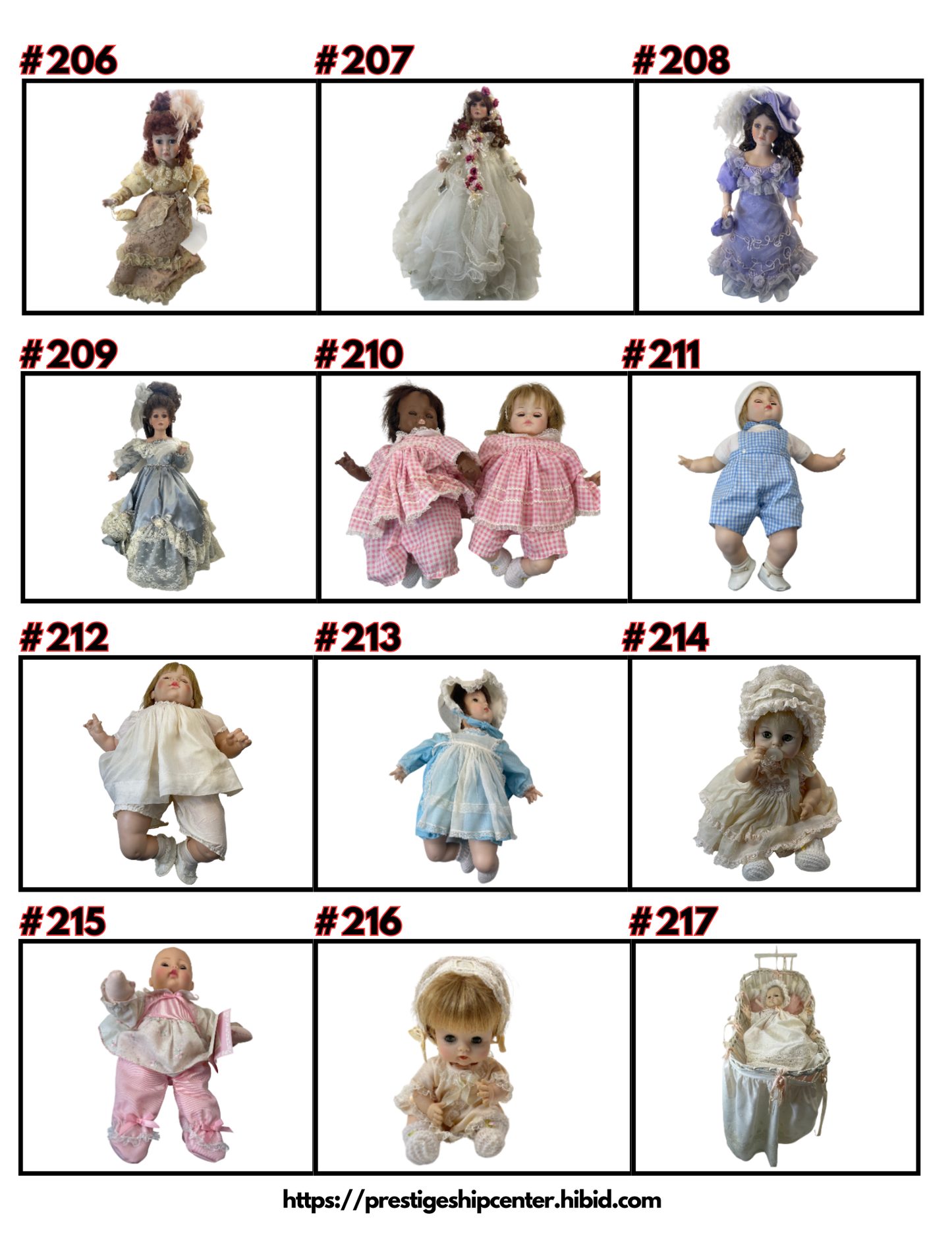 SOLD | Doll Auction | Closed