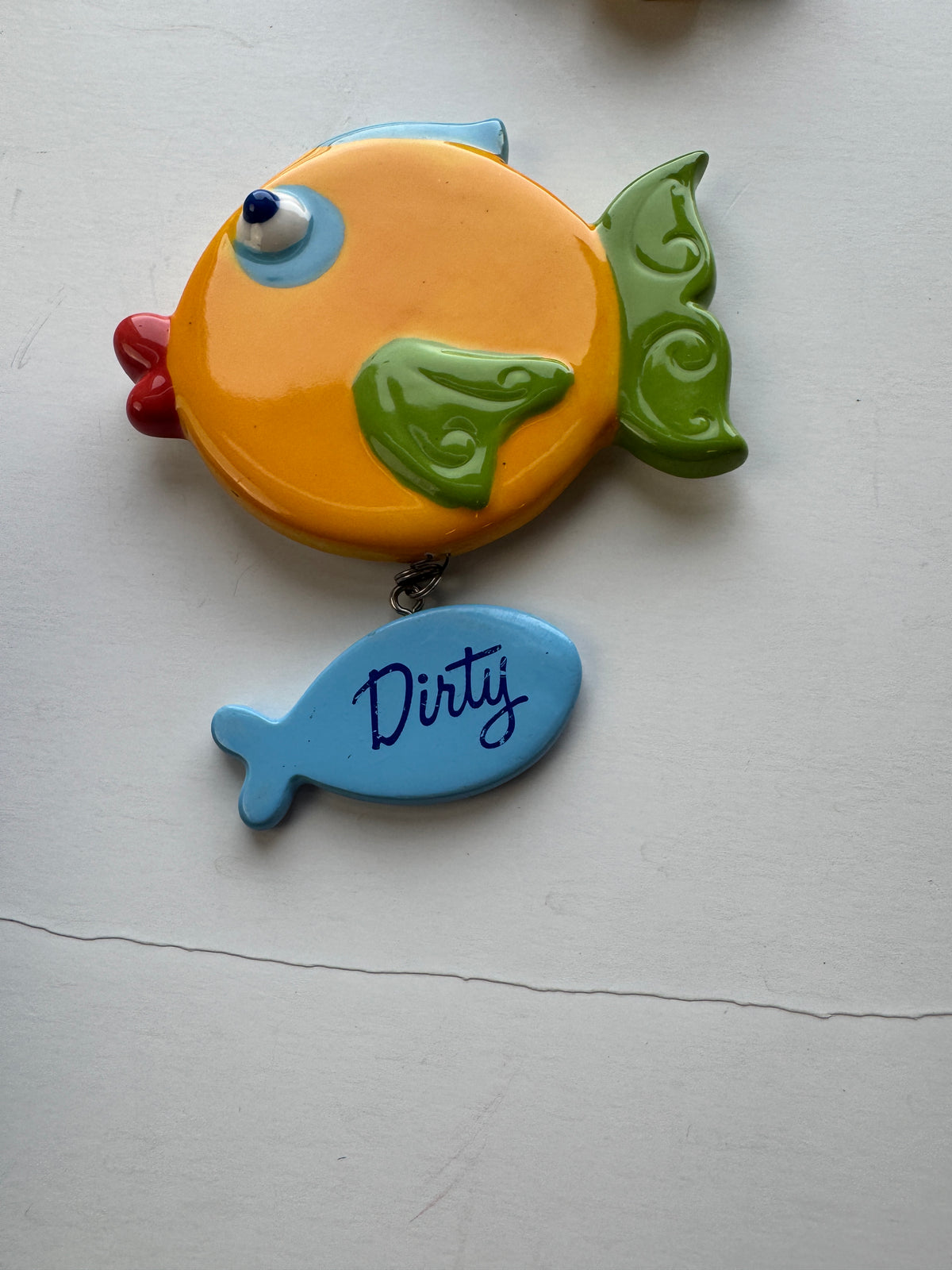 525 - bundle deal, fabric sleeve, tattoos, soft, comfort symbol, keychains, and a clean/dirty magnet fish