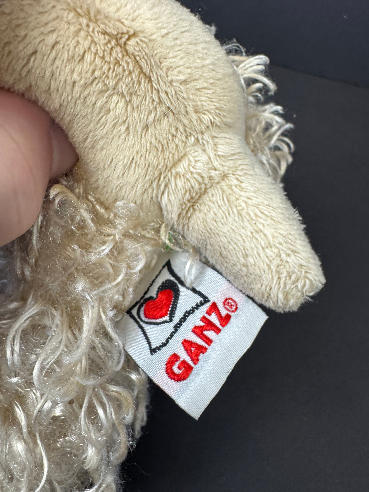 551 - Ganz Webkinz American Cocker Spaniel 9 Plush Beige Dog HM202 No Code