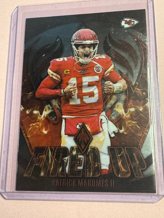 23 Panini Phoenix NFL Patrick Mahomes II #FU-1 Chiefs Fired Up