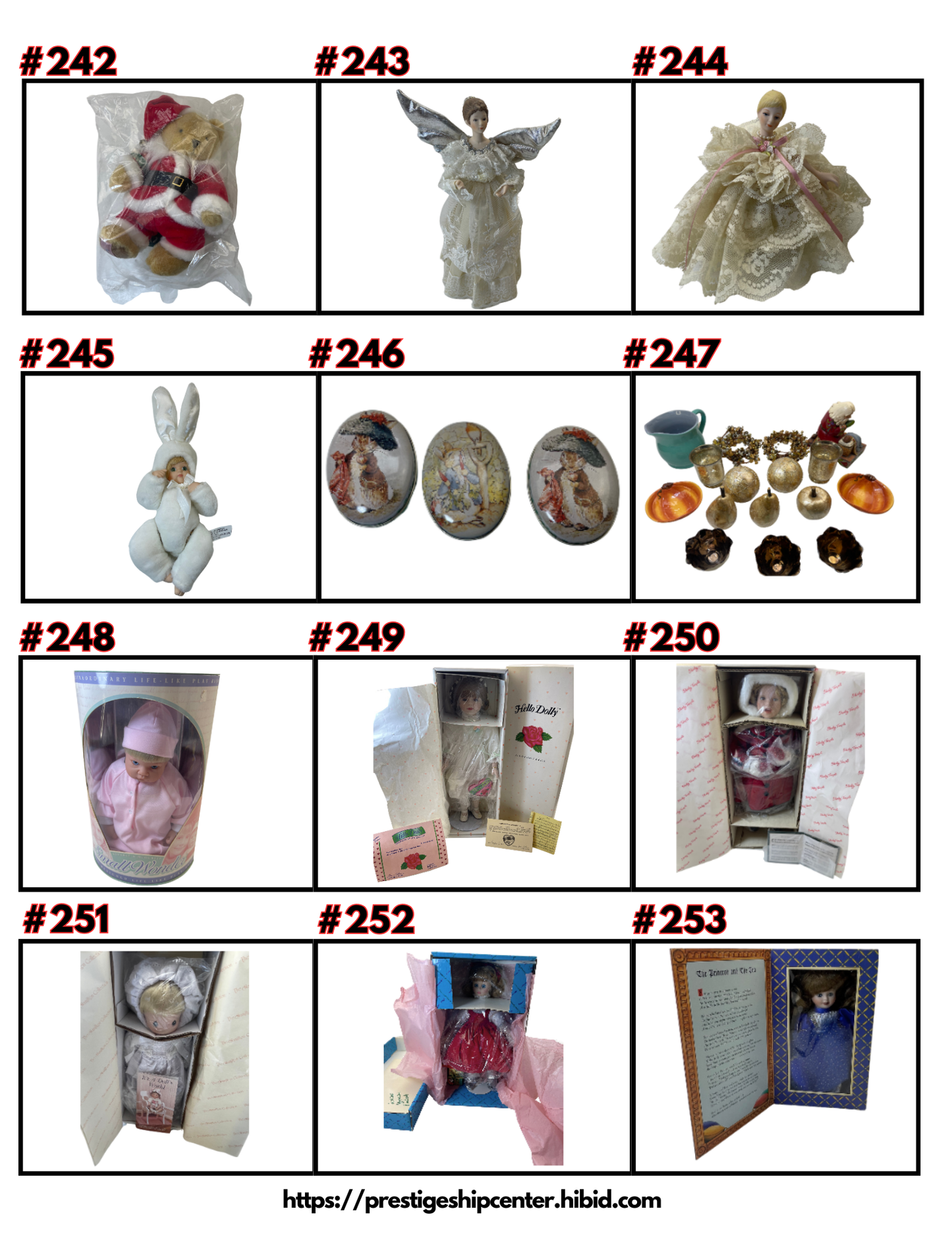 SOLD | Doll Auction | Closed