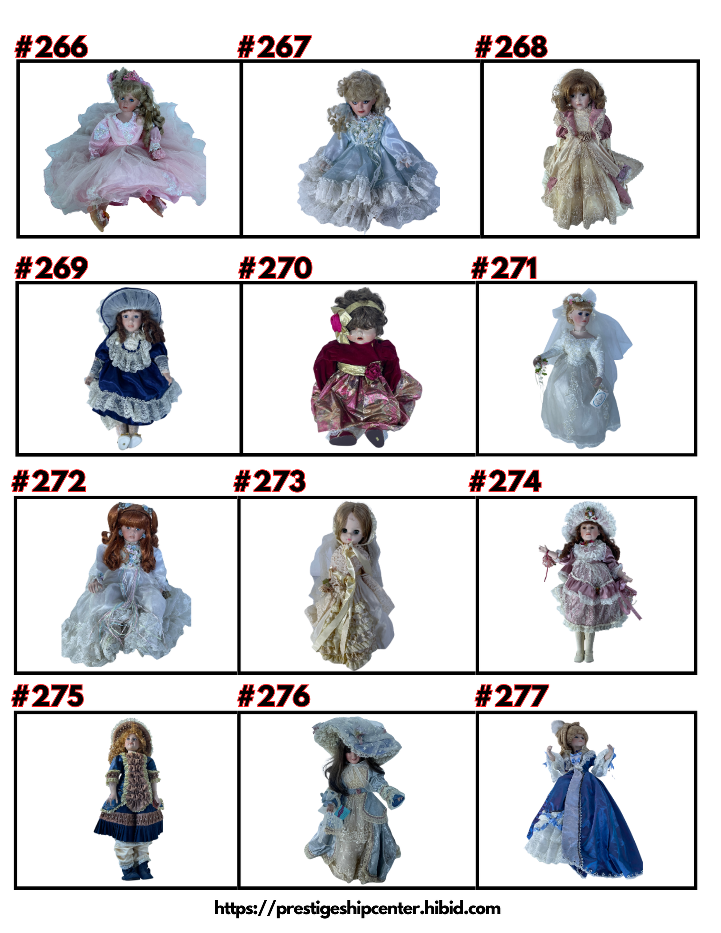 SOLD | Doll Auction | Closed