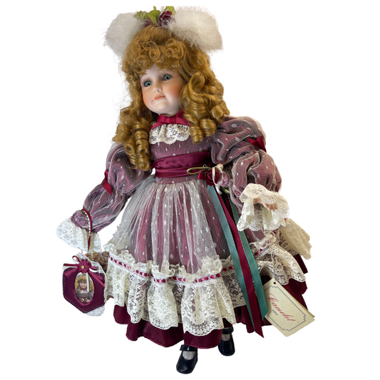 Estate- Camelot Porcelain Doll, Angelica