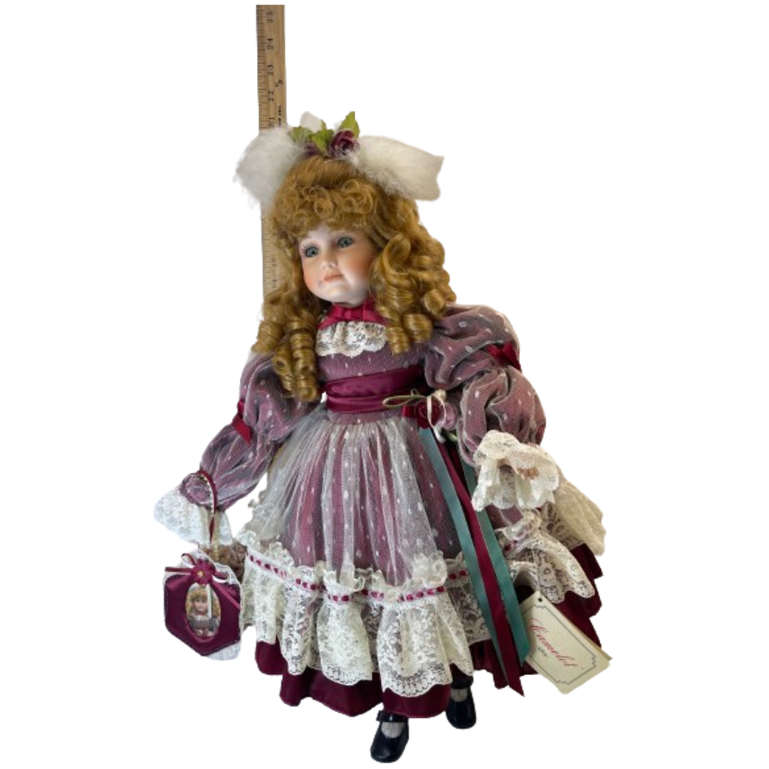 Estate- Camelot Porcelain Doll, Angelica