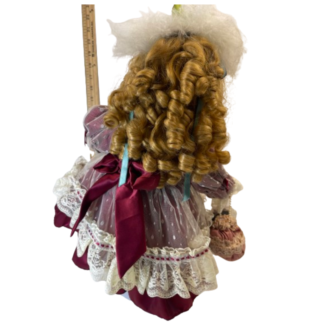 Estate- Camelot Porcelain Doll, Angelica