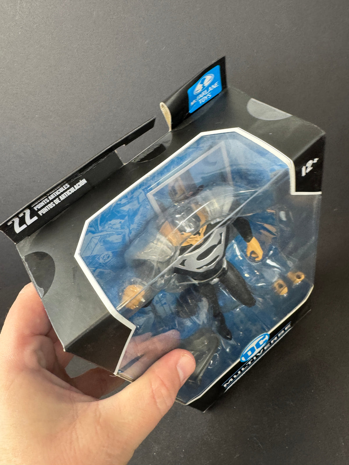 DC Multiverse SUPERMAN BLACK SUIT VARIANT Figure ANIMATED SERIES