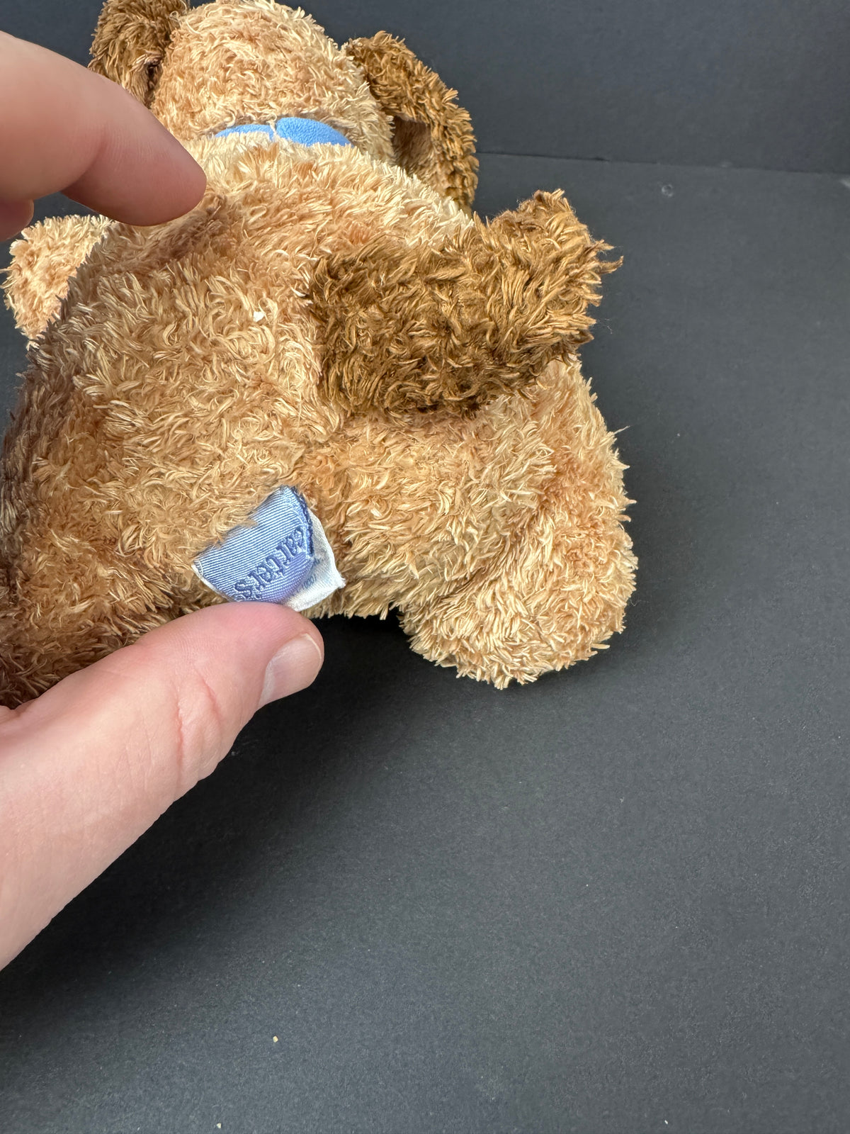 540 - Carter's SOFT BROWN PUPPY DOG Plush STUFFED ANIMAL Toy Dachshund
