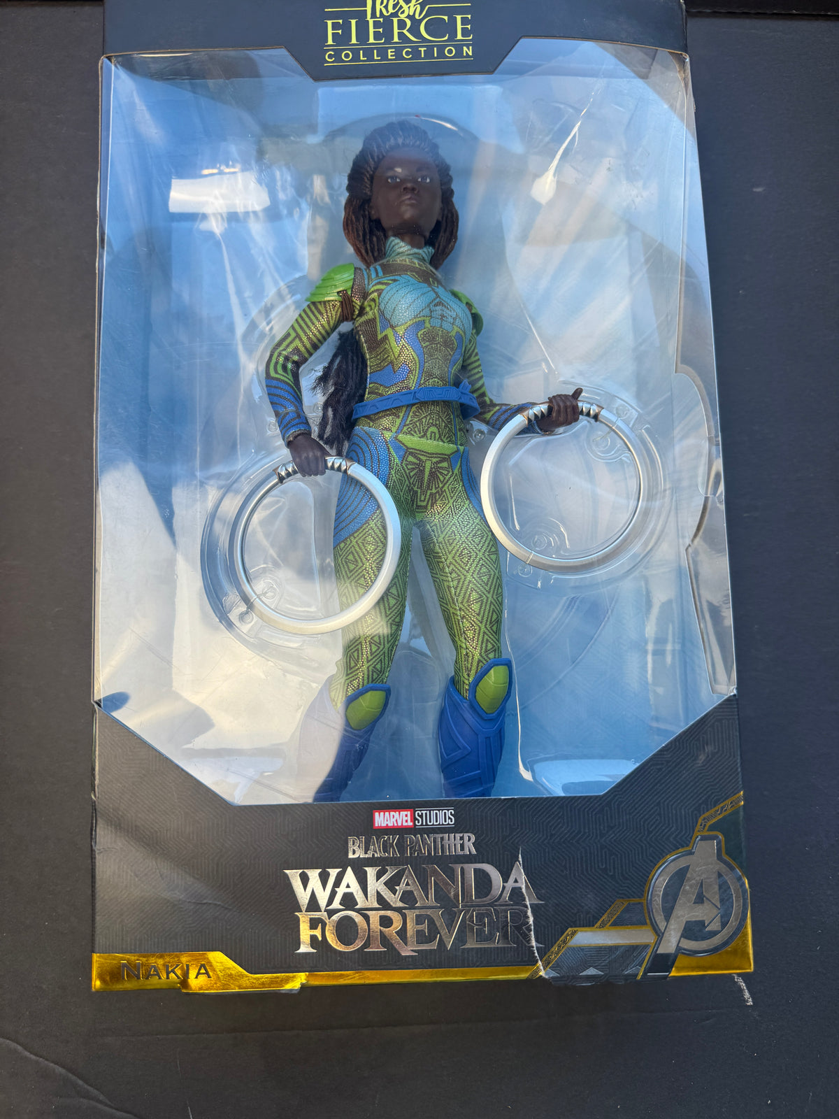 Marvel Black Panther Wakanda Forever Nakia Fresh Fierce Collection Doll