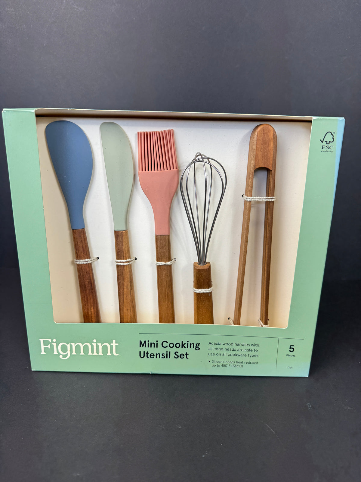 Figmint Mini Cooking Utensil Set 5 Pieces
