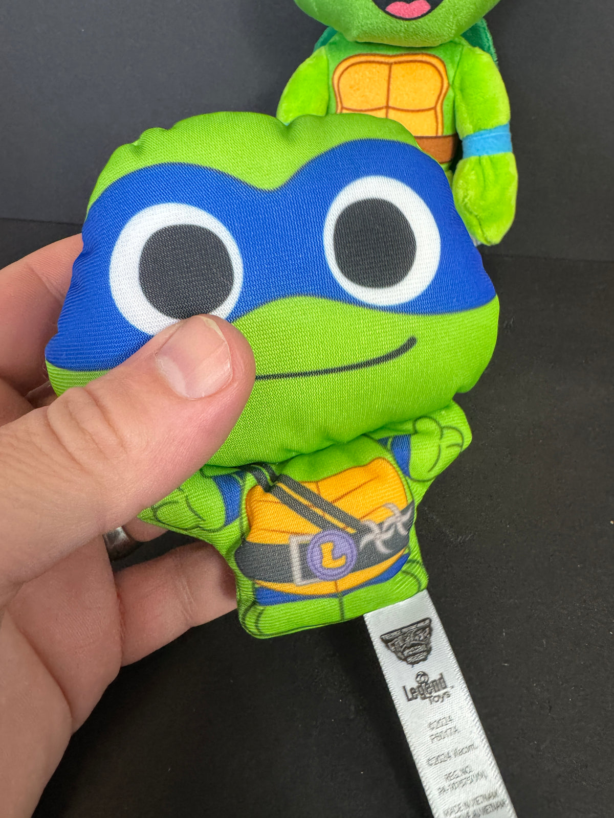 228 - Leonardo TMNT- Legend Toys, 7.5", and small 4”, bundle deal Green & Blue