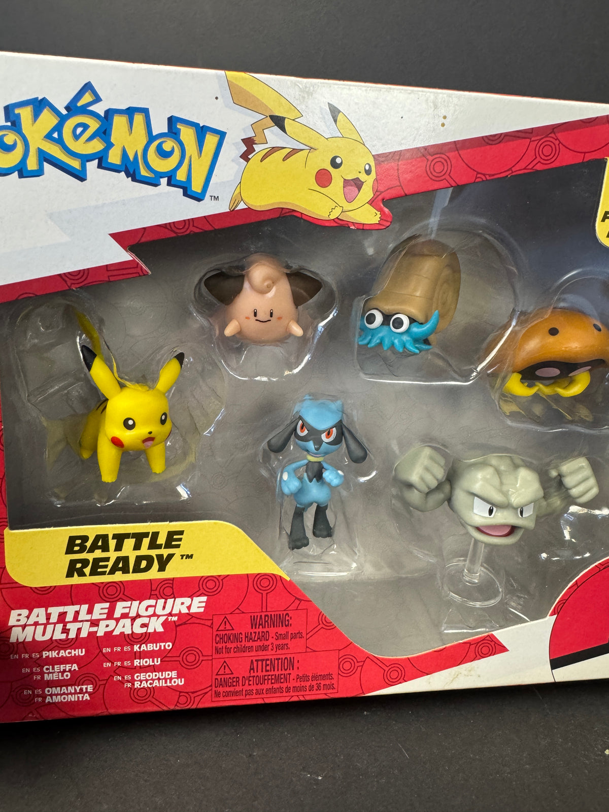 Pokémon Battle Ready 6 Figures Multi-Pack PIKACHU JAZWARES NIB