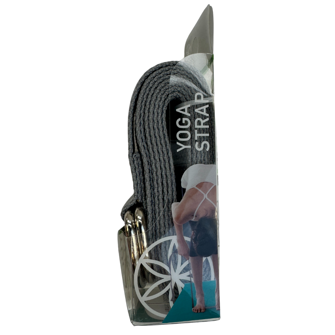 Premium 6' Yoga Strap for Enhanced Flexibility and Stretching | High-Quality Yoga Accessory
