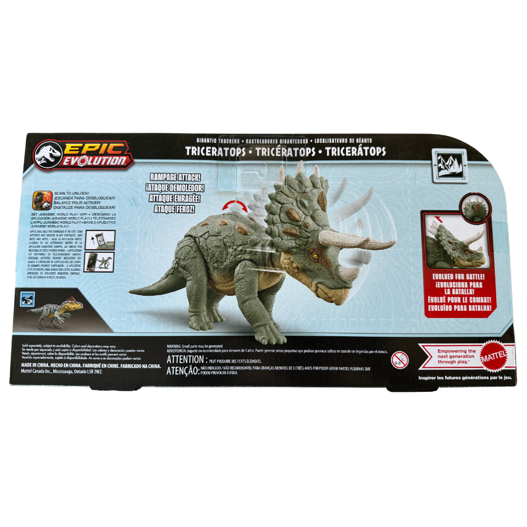 Jurassic Epic Evolution Triceratops Dinosaur